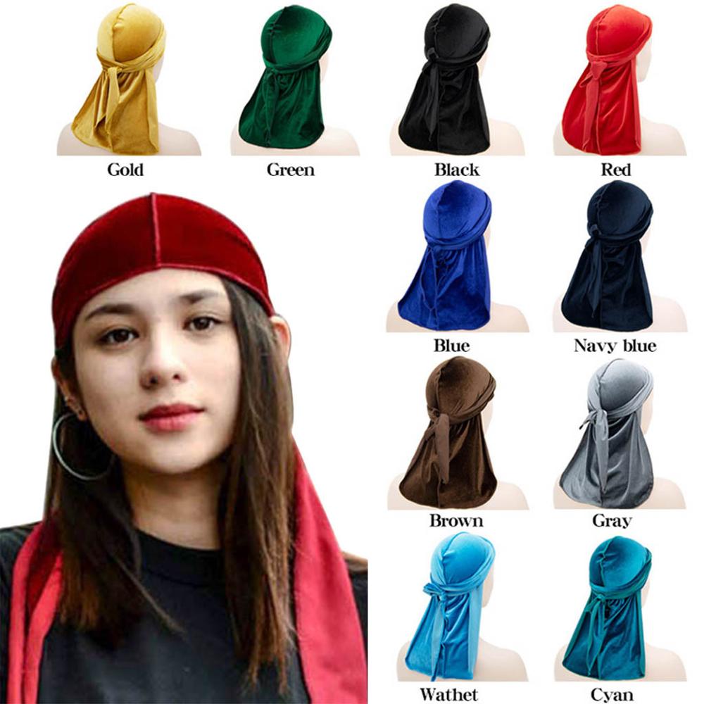 Bandana Doo Rag - Унисекс Для женщин мужсой бархатный Durag