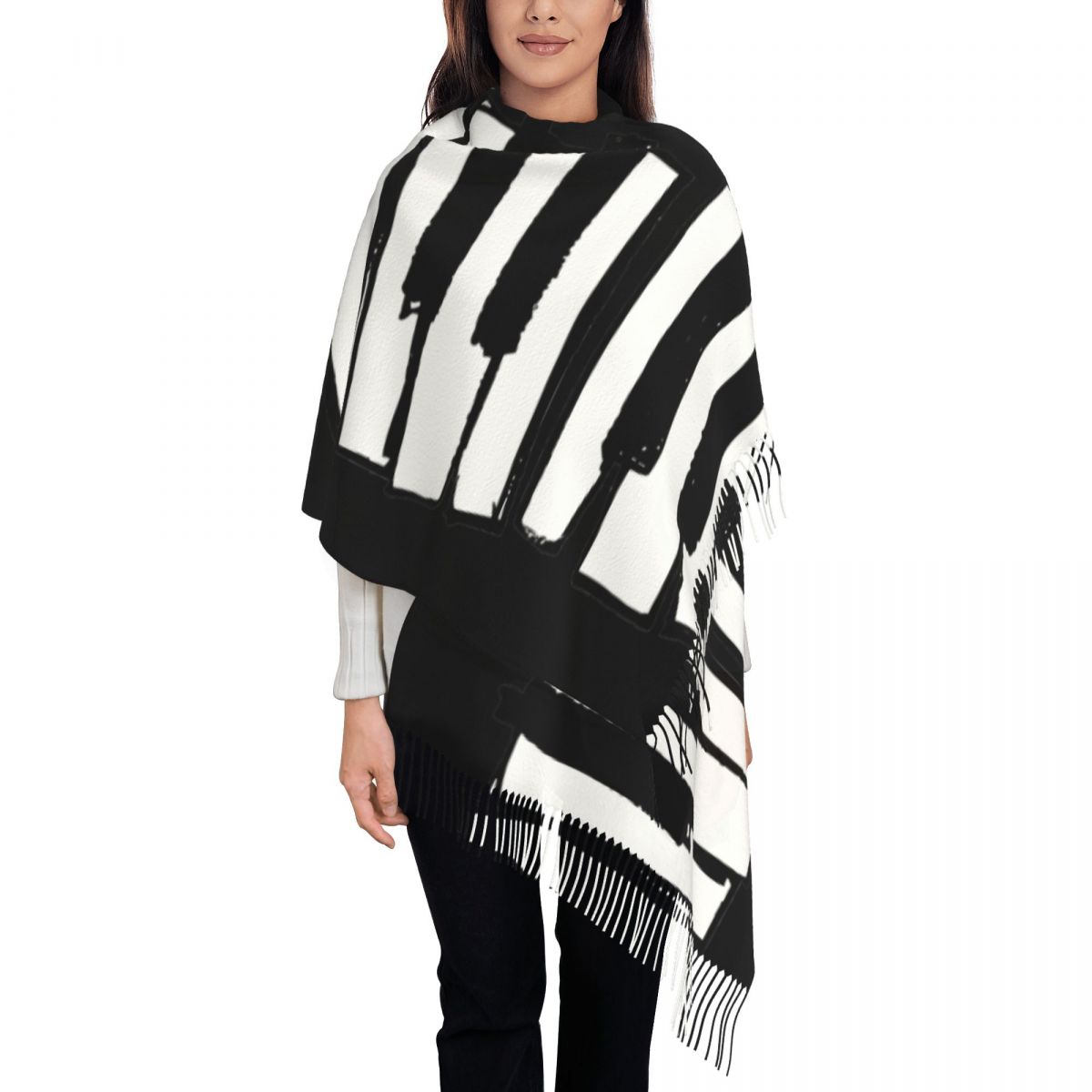 Минималистичный шарф с клавиша – обзор и цена Pashmina Wrap Large