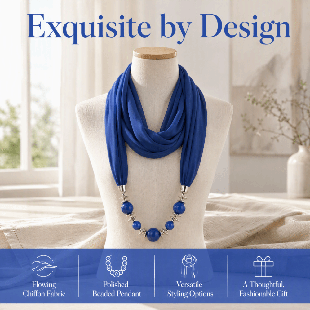 Модный шифоновый шарф однотонн – обзор и цена Infinity Scarf Knit