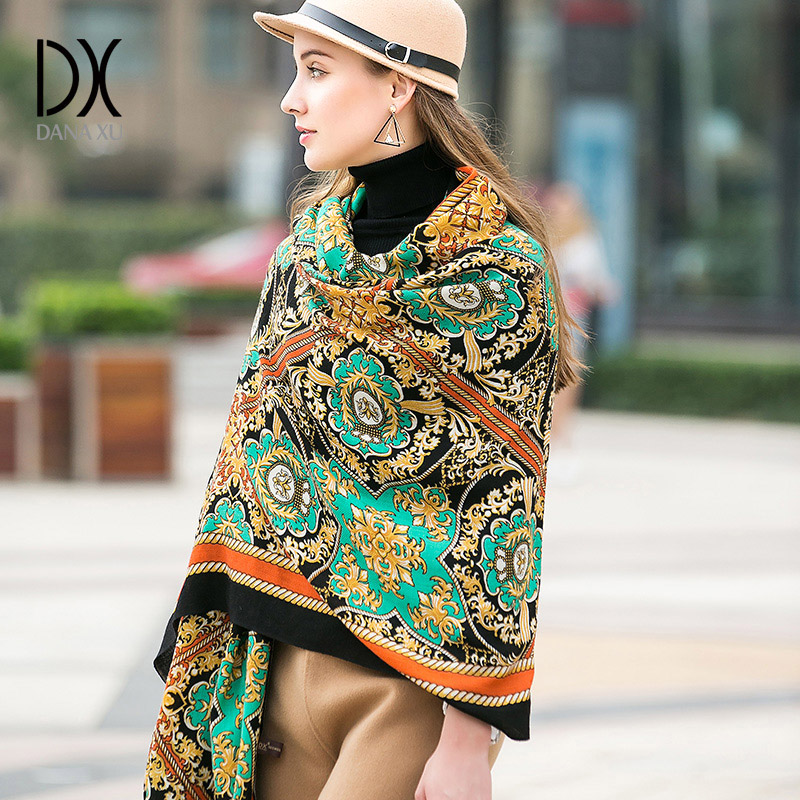 DANA XU, 100% шерсть, большой  – обзор и цена Pashmina Wrap Large