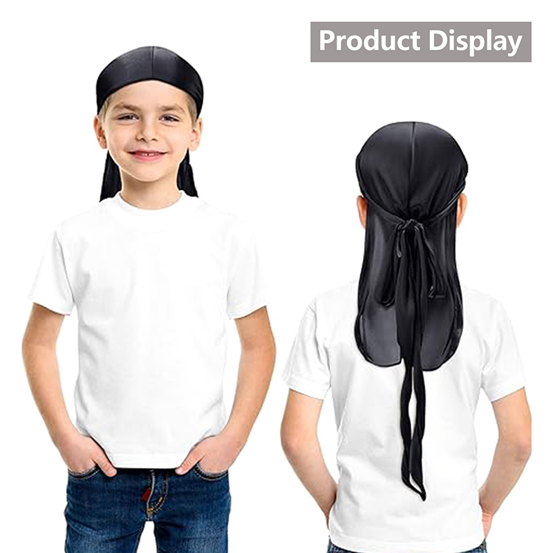 ZZ шелковистая Durag для детей – обзор и цена Bandana Doo Rag