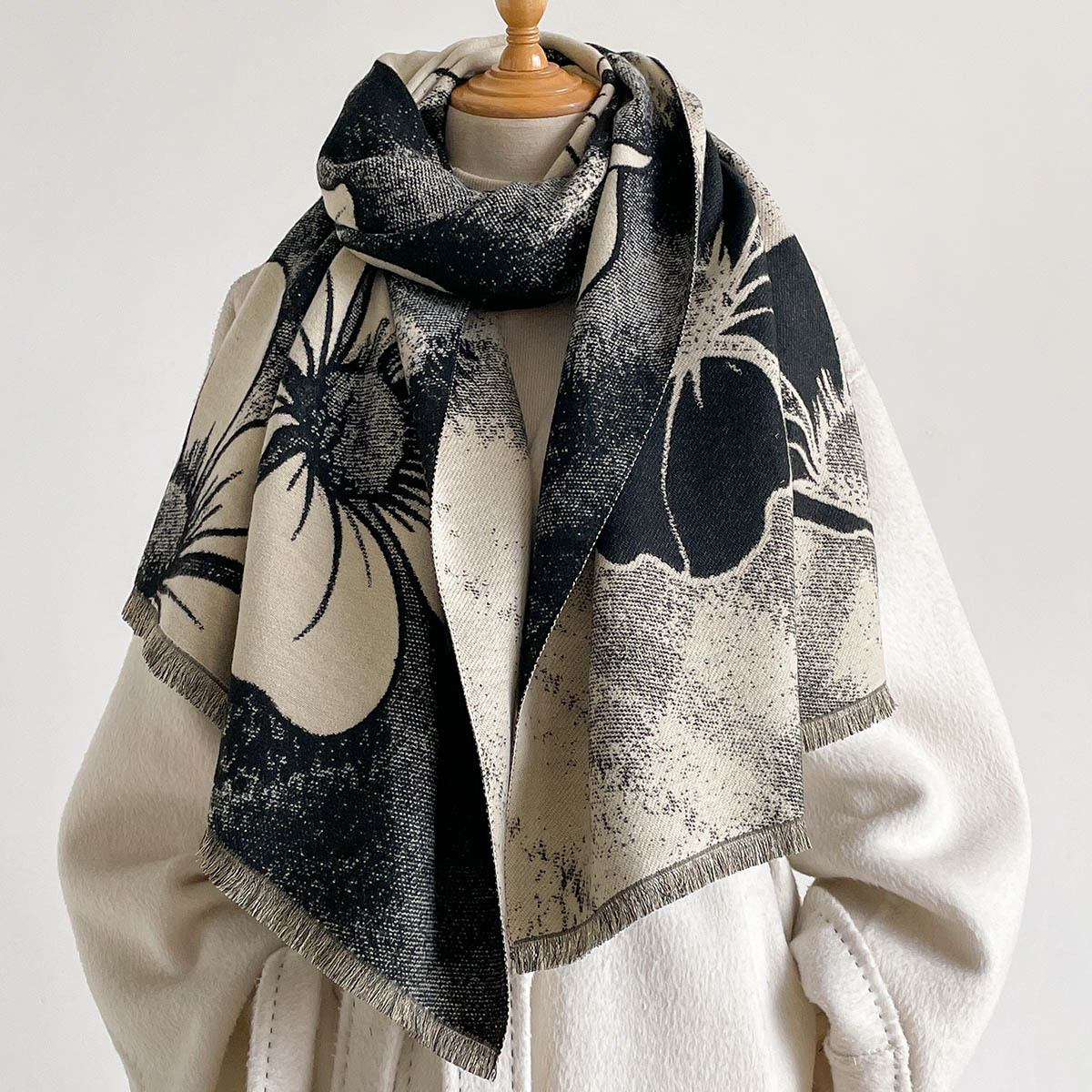 Женский шарф из искусственного – обзор и цена Pashmina Wrap Large