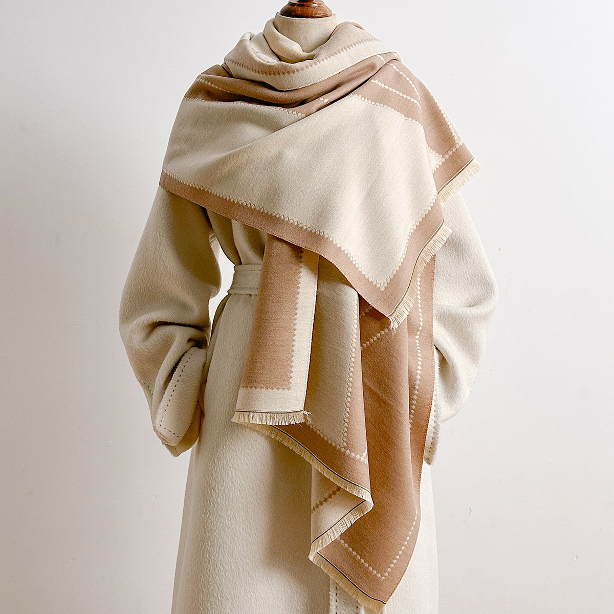 Женский шарф из искусственного – обзор и цена Pashmina Wrap Large