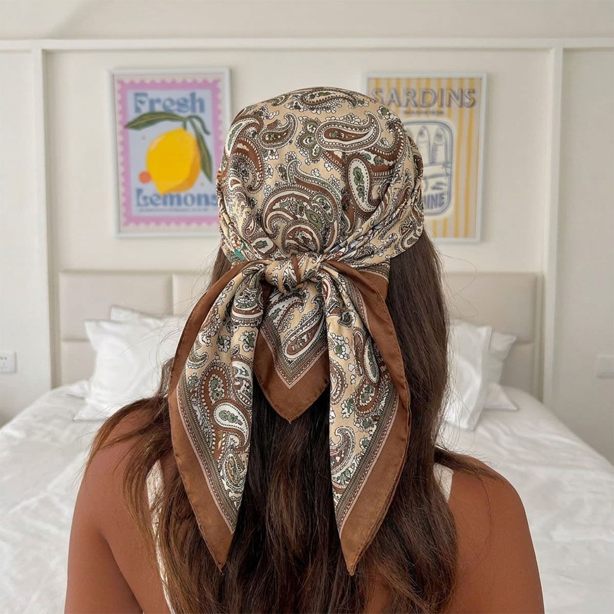 Новый дизайн: модный квадратны – обзор и цена Scarf Silk Square