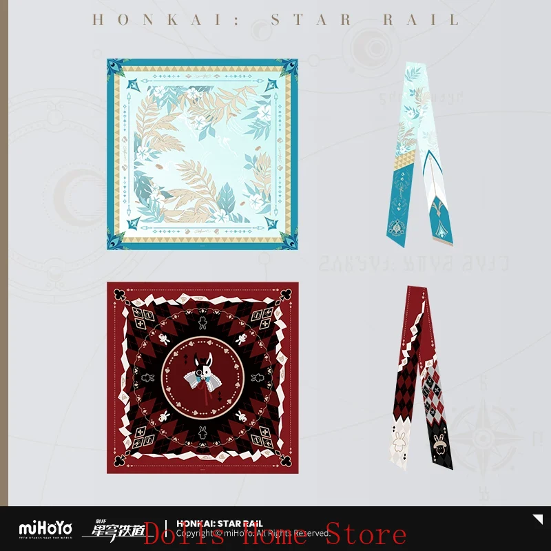 Официальный аниме-мерч от MIHO – обзор и цена Scarf Silk Square