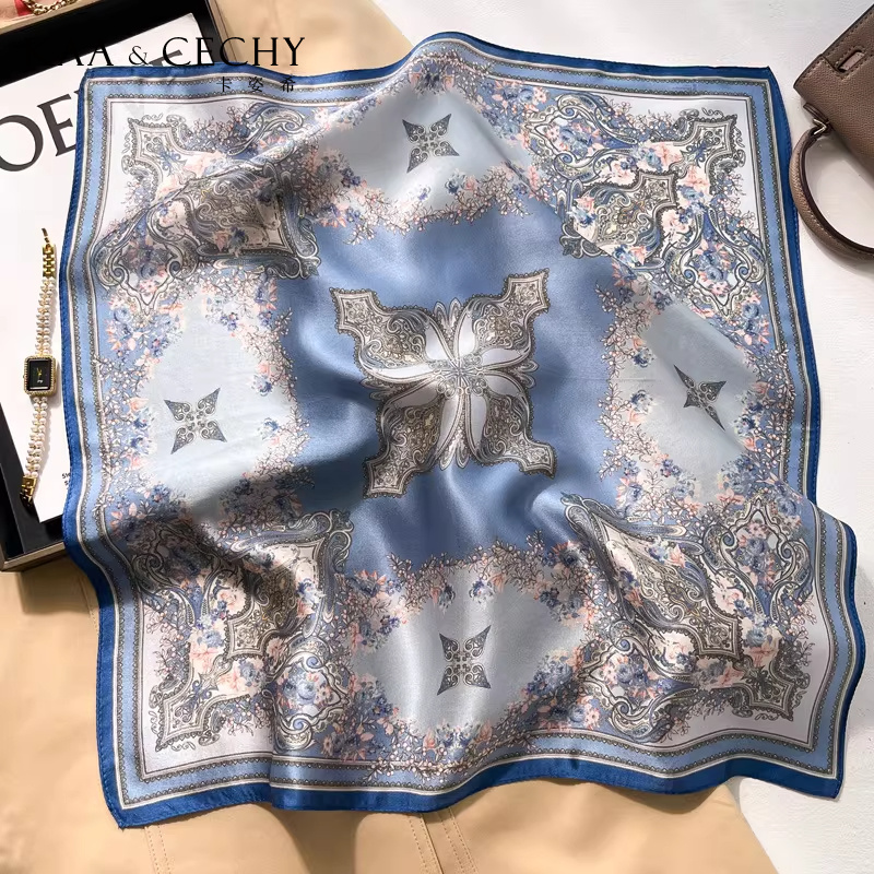 Шелковый платок-бандана 50 см  – обзор и цена Scarf Silk Square