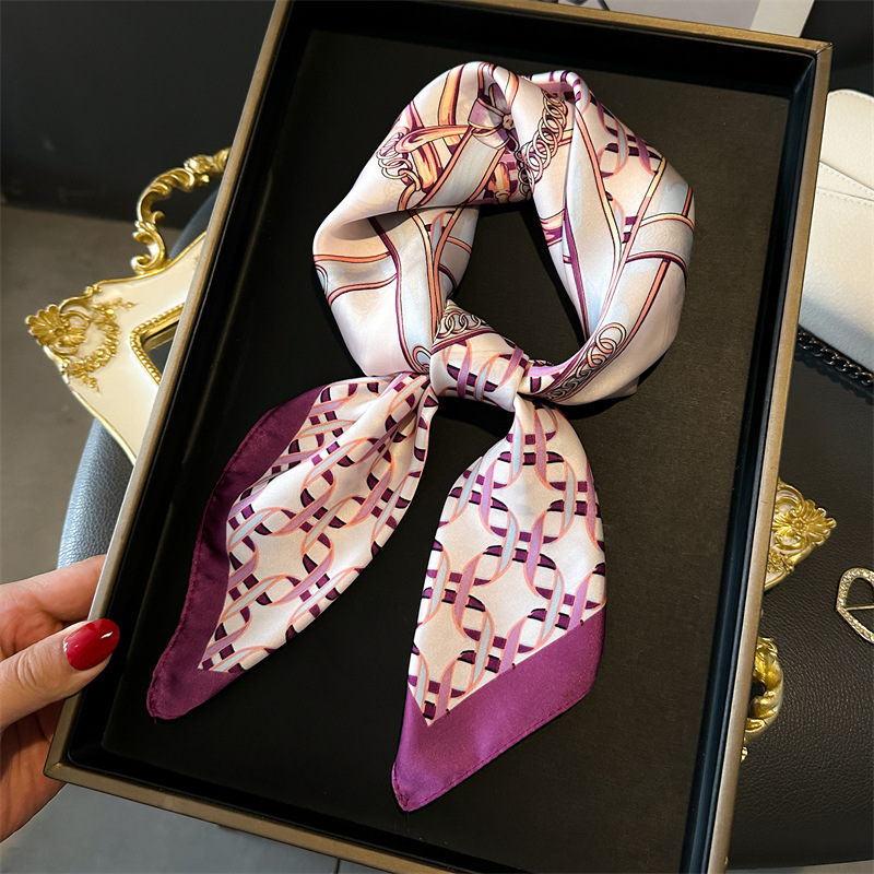 Роскошный женский квадратный п – обзор и цена Scarf Silk Square
